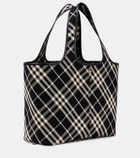 Burberry Burberry Check Medium canvas tote bag