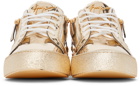 Giuseppe Zanotti Gold Frankie Sneakers