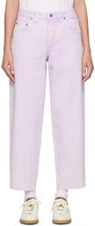 Dime Purple Classic Baggy Jeans