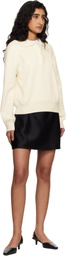 Dunst Black Satin Mini Skort
