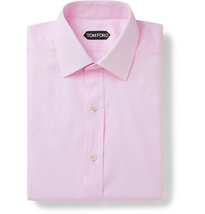 Photo: TOM FORD - Cotton Shirt - Pink