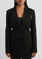 Helmut Lang Stretch-jersey Blazer Black