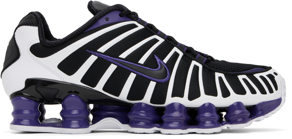Nike Black & White Shox TL Sneakers