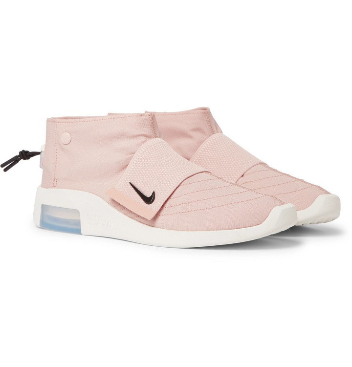 Photo: Nike - Fear of God Air 1 Moccasin Ripstop Sneakers - Pink