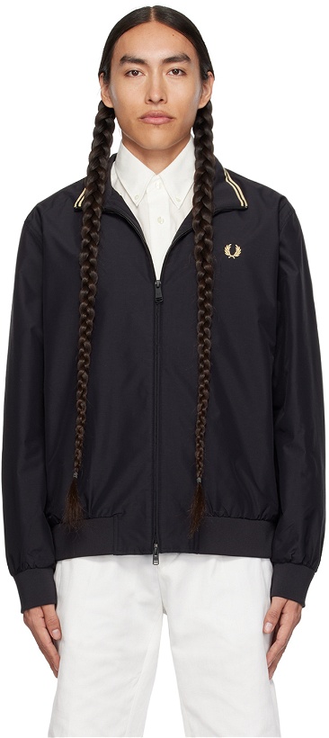 Photo: Fred Perry Black Brentham Jacket