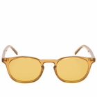 Le Specs Club Royale Sunglasses in Whiskey/Ochre Mono 