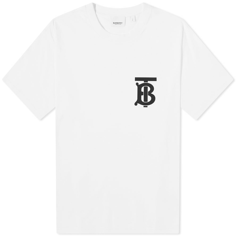 Burberry mens deals white t shirt