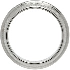Balenciaga Silver Thimble Ring