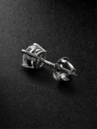 Alex Moss New York - 14-Karat White Gold Diamond Single Earring