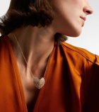 Sydney Evan Heart Large 14kt gold pendant necklace with diamonds