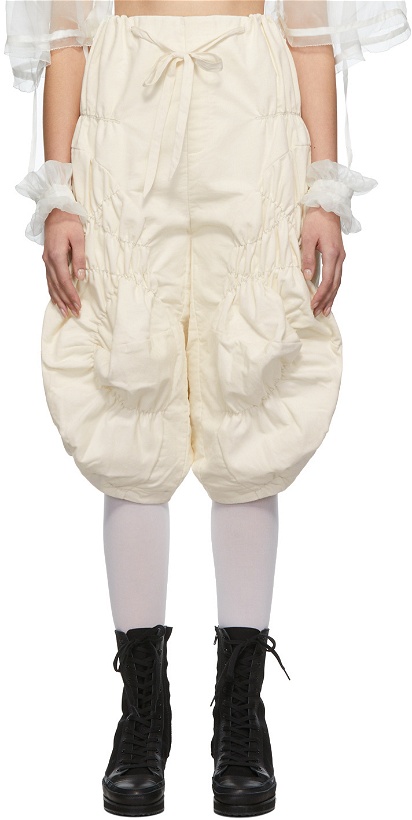 Photo: Renli Su Off-White Tansy Trousers