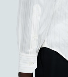 Lanvin - Long-sleeved pinstriped silk shirt