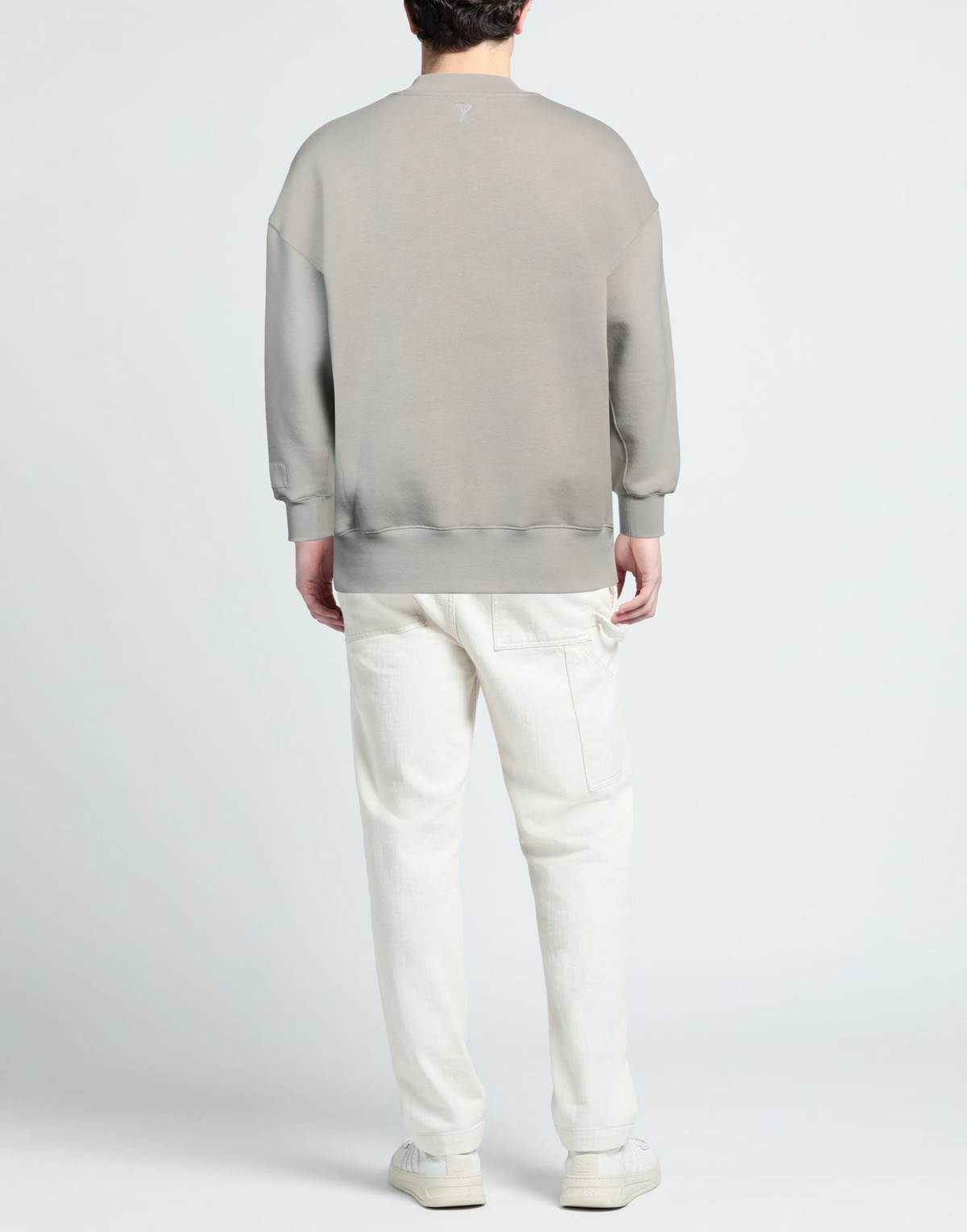 Ami Alexandre Mattiussi Mens Sweatshirt Light in Grey