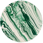 ÅBEN Green Poured Round Plate