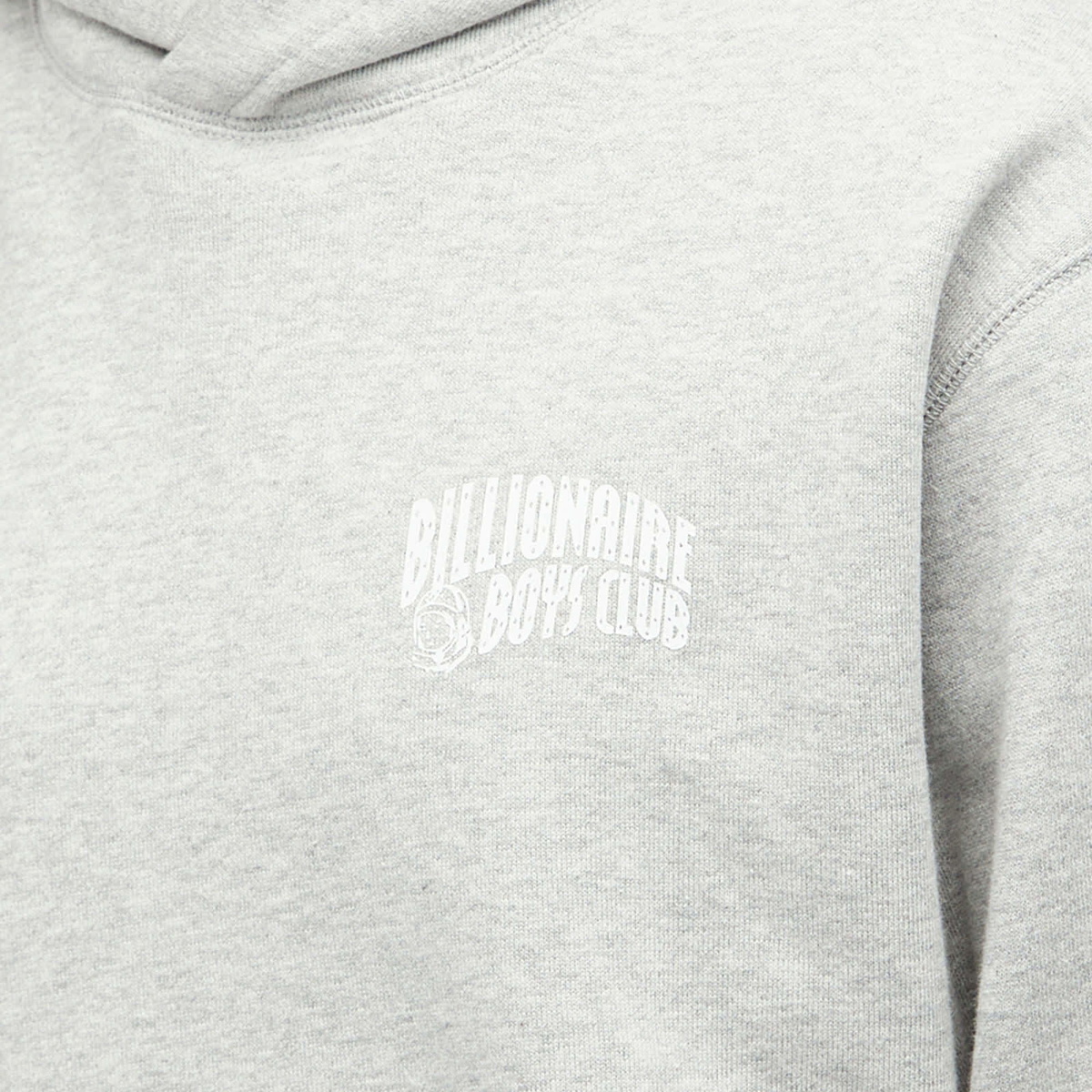 Billionaire Boys Club Men's Small Arch Logo Hoodie in Heather Grey