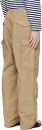 nanamica Beige Ripstop Cargo Pants
