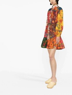 ZIMMERMANN - Floral Print Cotton Mini Dress