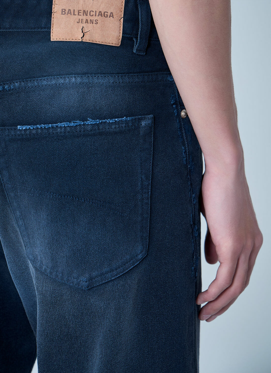 Balenciaga Curved Knee Pants