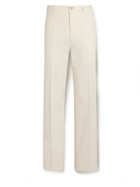 Giuliva Heritage - Felice Stretch-Cotton Drill Trousers - White