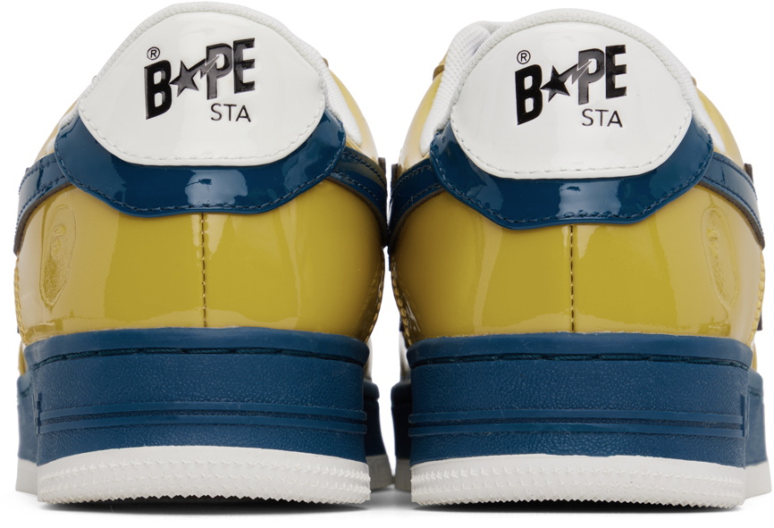 BAPE Blue & Yellow STA Sneakers A Bathing Ape