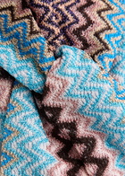Missoni Zigzag-intarsia Knitted Headband - Blue - One Size