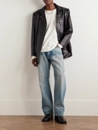 John Elliott - Wyatt Straight-Leg Distressed Jeans - Blue