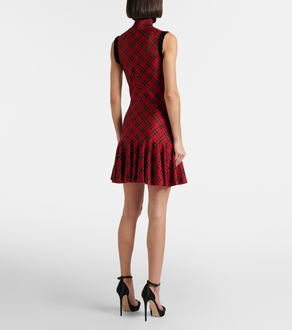 McQueen Plaid minidress