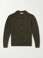 FrizmWORKS - Wool-Blend Cardigan - Green