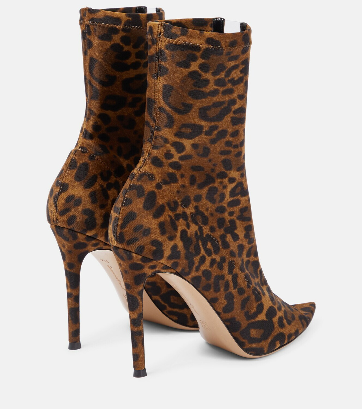 Gianvito rossi leopard boots sale