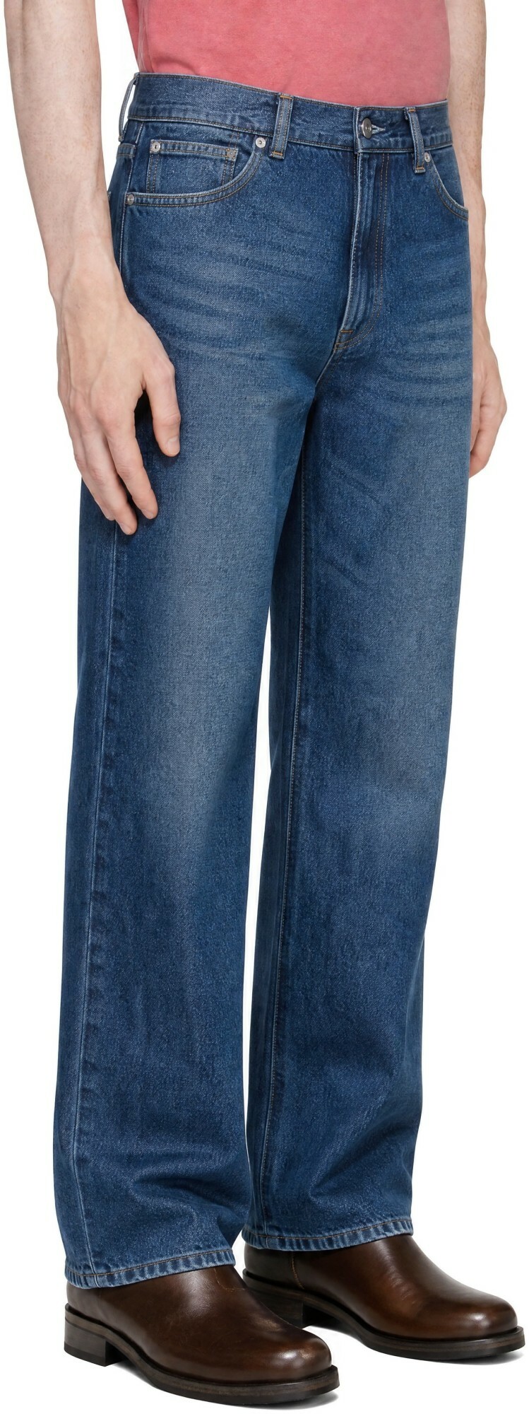 OUR LEGACY Blue Third Cut Jeans