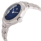 Baume et Mercier Riviera Automatic Diamond Blue Dial Ladies Watch M0A10677