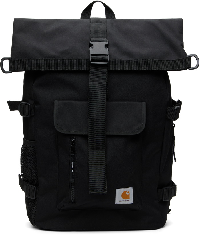 Photo: Carhartt Work In Progress Black Philis Backpack