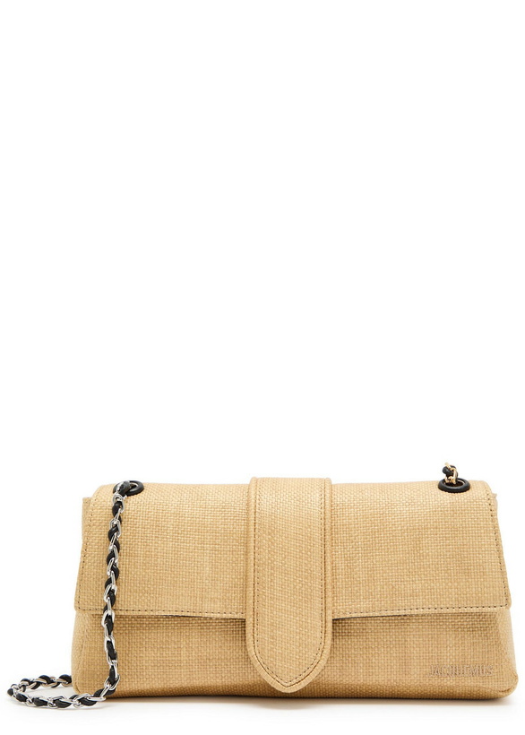 Photo: Jacquemus Le Bambino Chaîne Raffia Shoulder bag - Natural - One Size