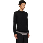 Rick Owens Black Tower Level Lupetto Sweater