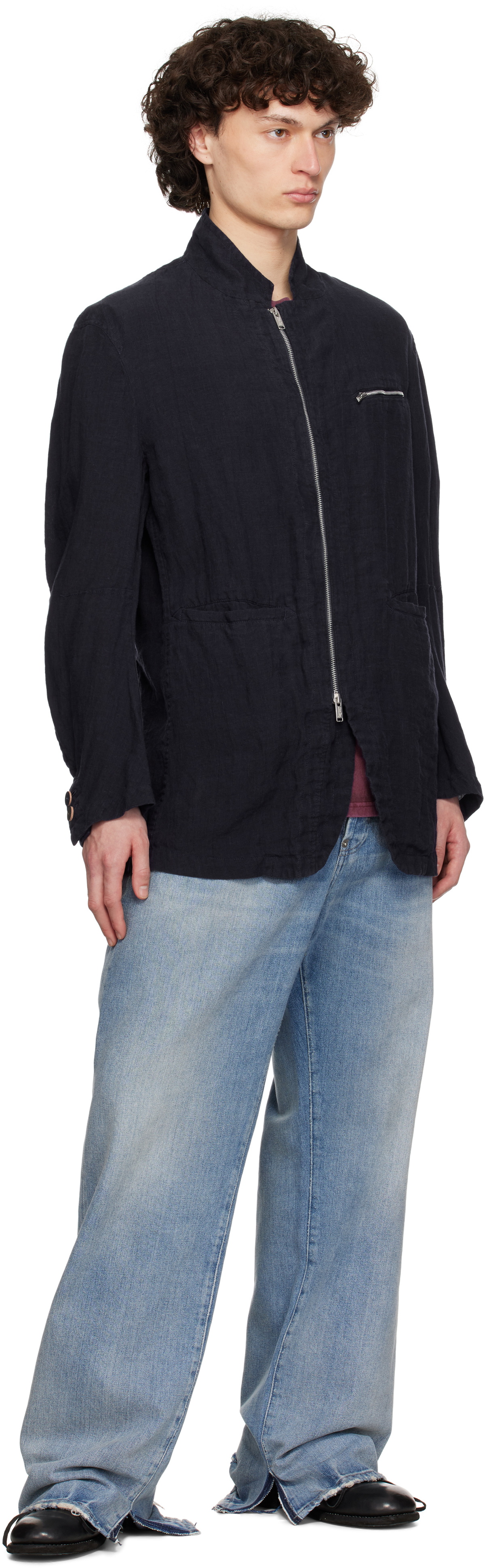 UNDERCOVER Navy UC1E4105 Blazer