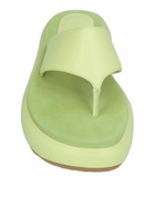 Osoi Womens Thong sandal Lime in Green