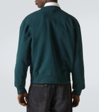 Saint Laurent Cassandre cotton fleece sweatshirt