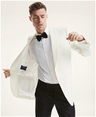 Brooks Brothers Men's Madison Fit Wool Tuxedo Jacket | White