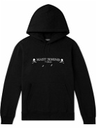 Mastermind World - Logo-Print Cotton-Jersey Hoodie - Black