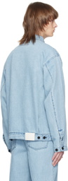 HGBB STUDIO Blue Yupik Denim Jacket