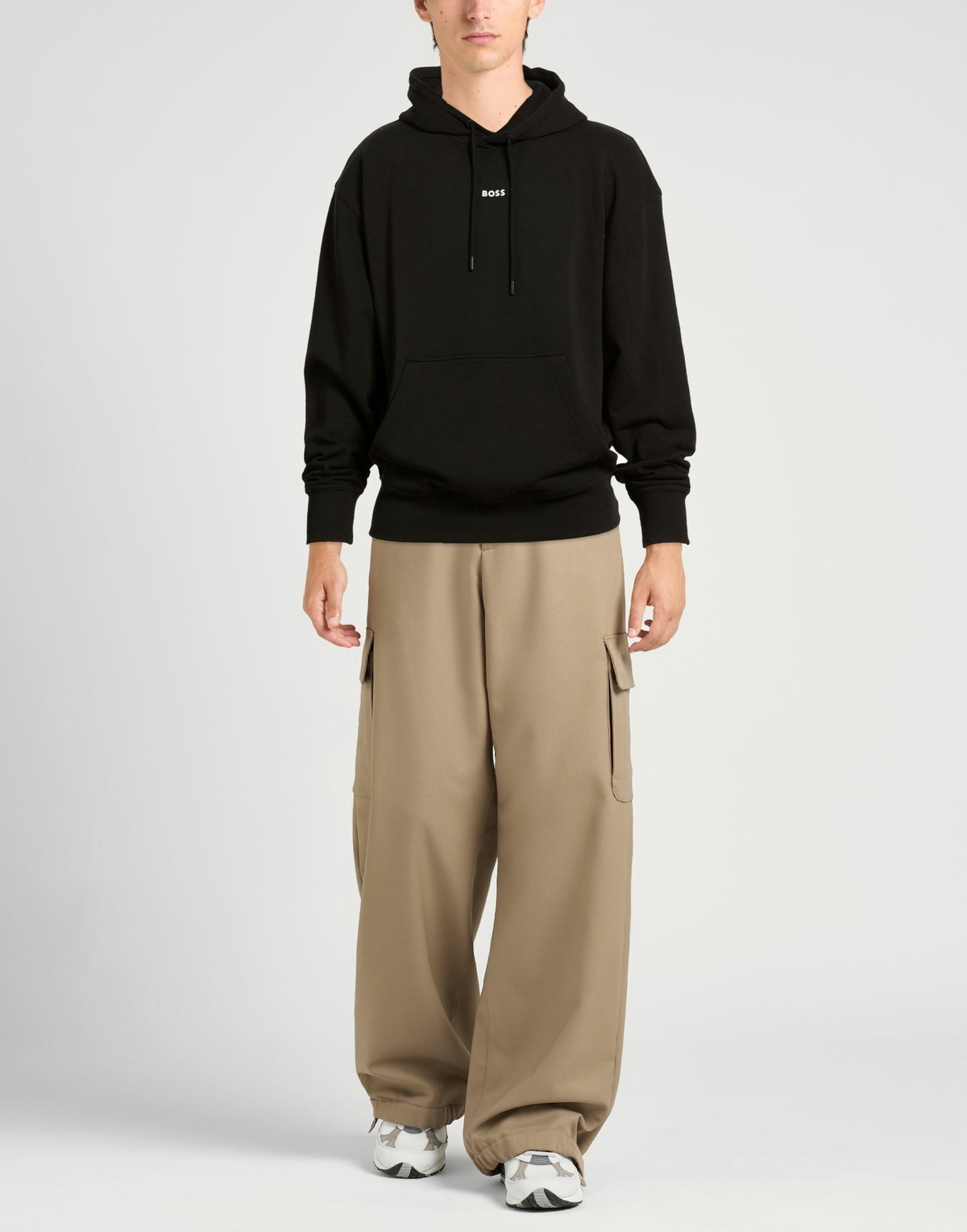 Boss Mens Sweatshirt in Black