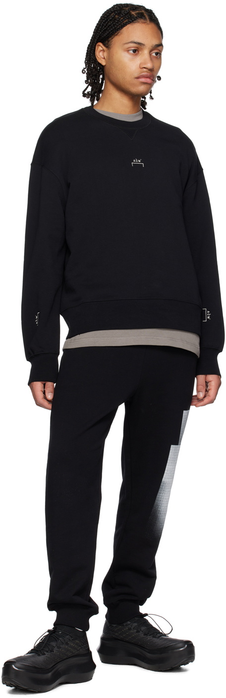 スウェット・トレーナー A COLD WALL Essential Man to Man Black ACWMW080BLACK ACWMW08 A-COLD-WALL* Black Essential Sweatshirt A-Cold-Wall*