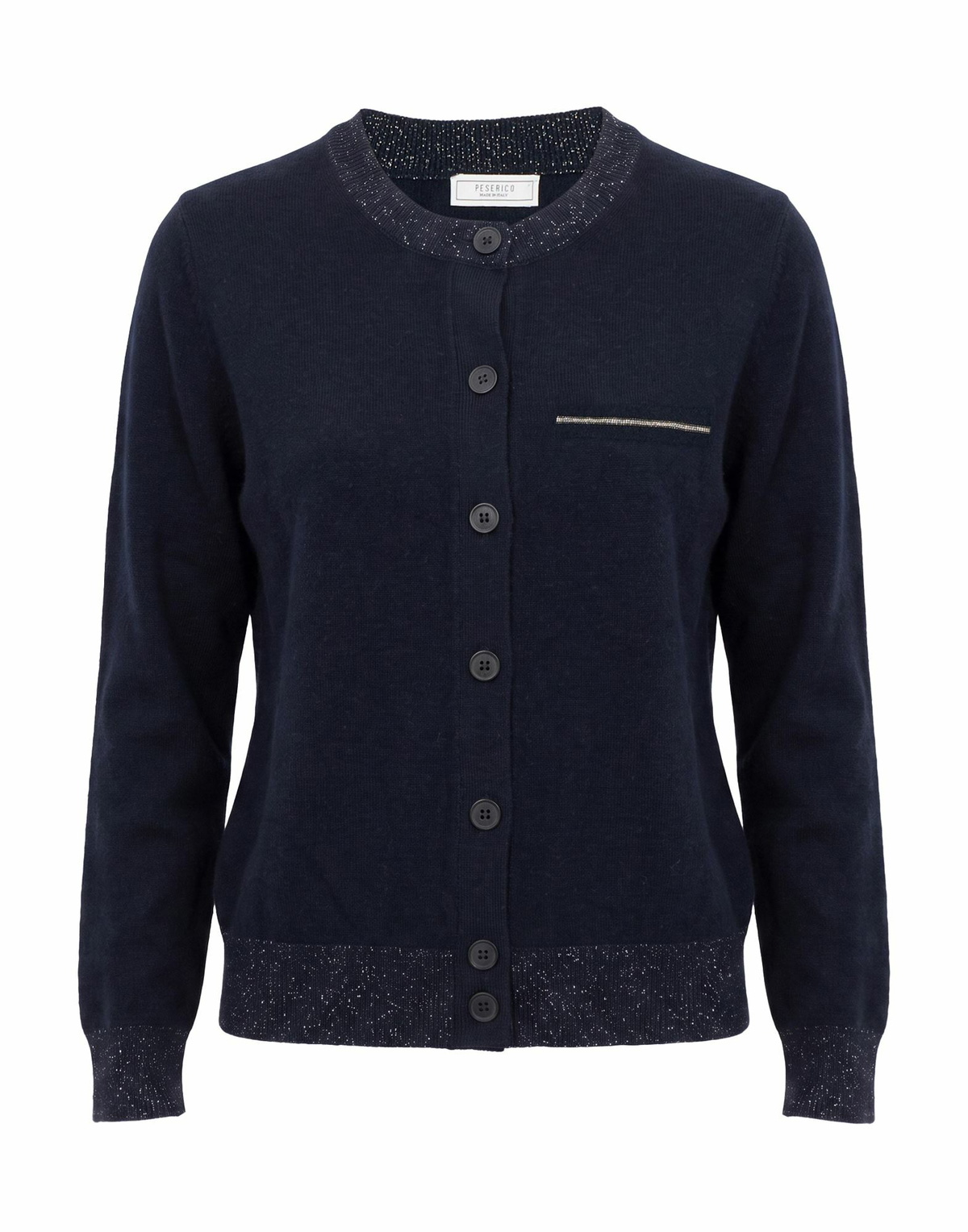 Peserico Womens Cardigan Midnight in Blue