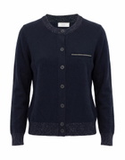 Peserico Womens Cardigan Midnight in Blue