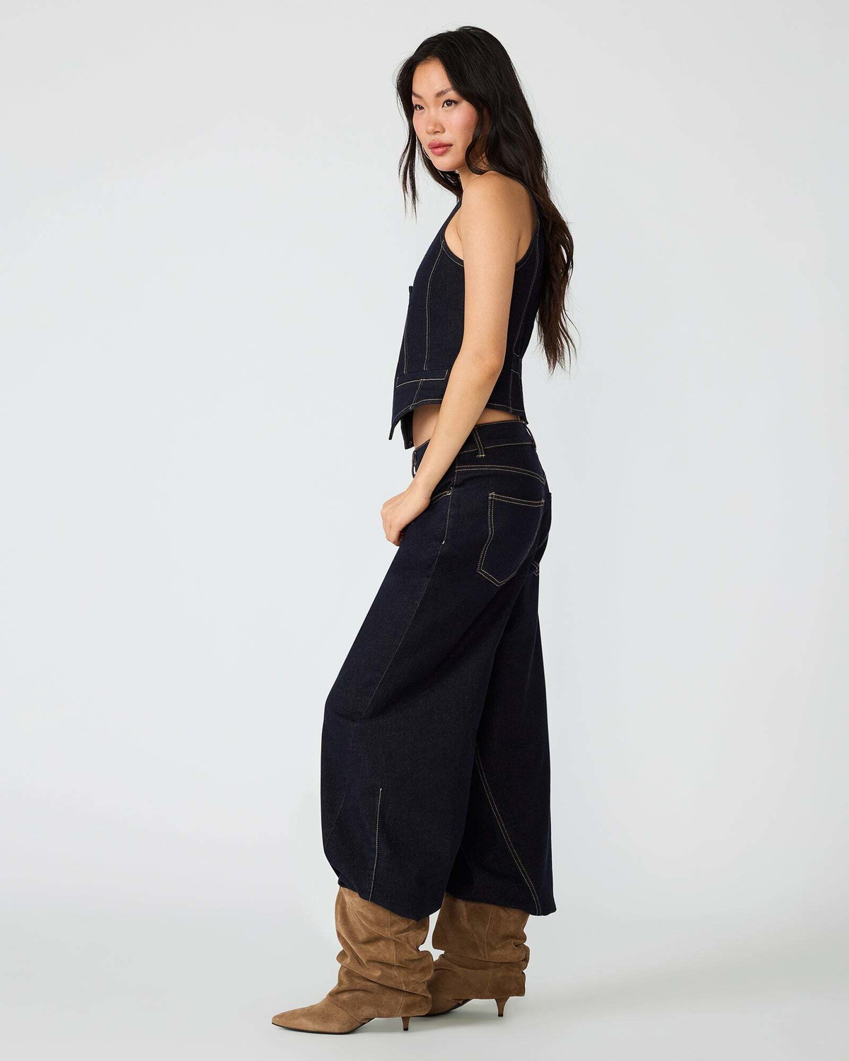 Steve Madden Fontana Top in Indigo
