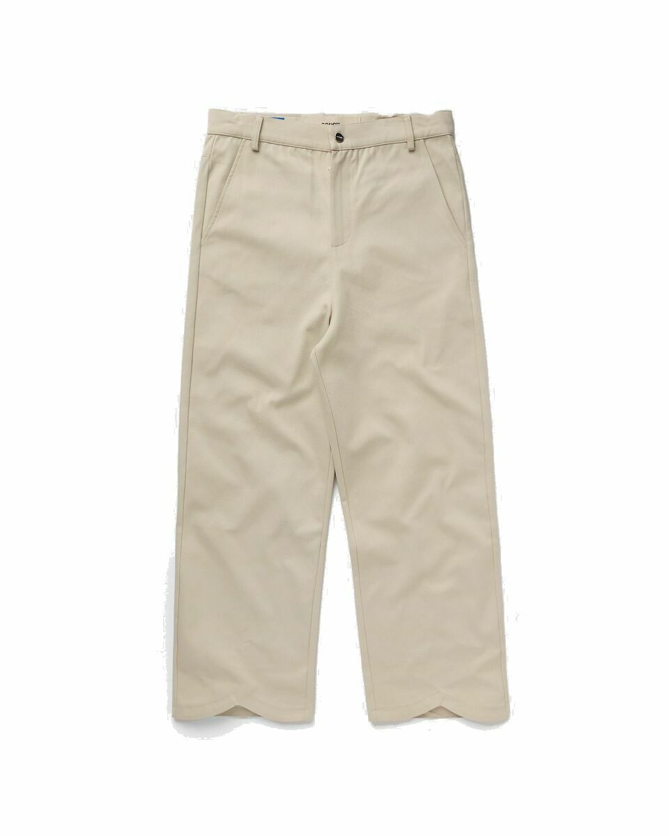 Photo: Rough. Baggy Asparugus Pants Beige - Mens - Casual Pants