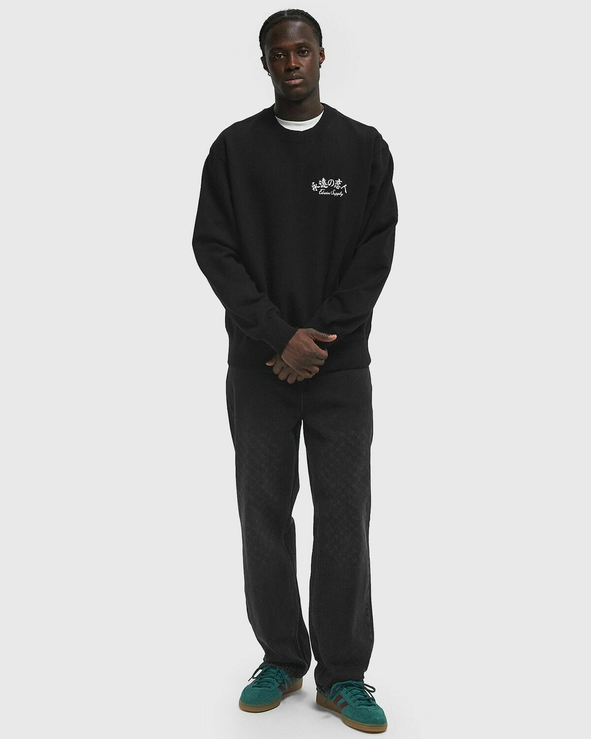 Edwin Forever Lover Sweat Black Mens Sweatshirt
