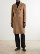 De Petrillo - Double-Breasted Camel Hair Coat - Brown