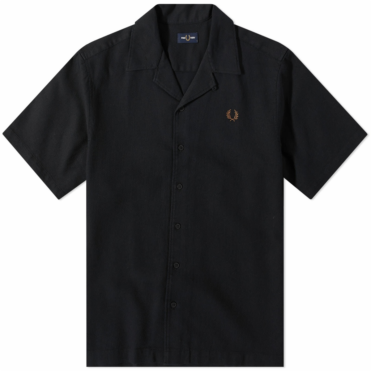 Photo: Fred Perry Authentic Men's Linen Vacation Shirt in Navy