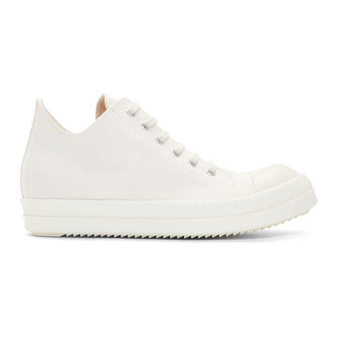 Photo: Rick Owens Drkshdw Off-White Low Sneakers
